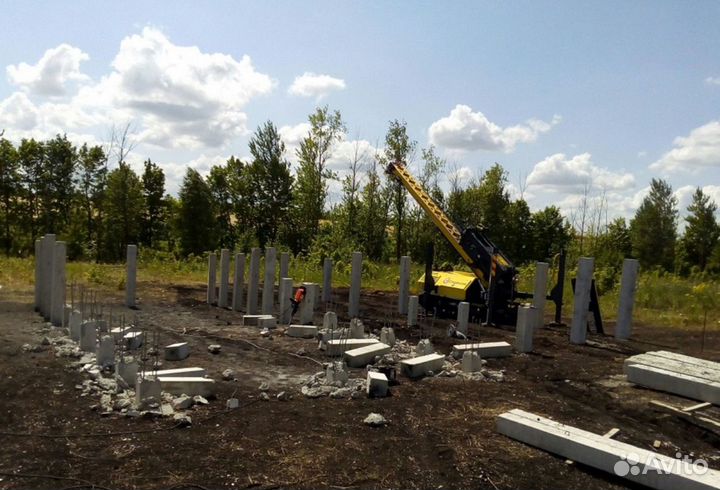 Фундамент жб сваи