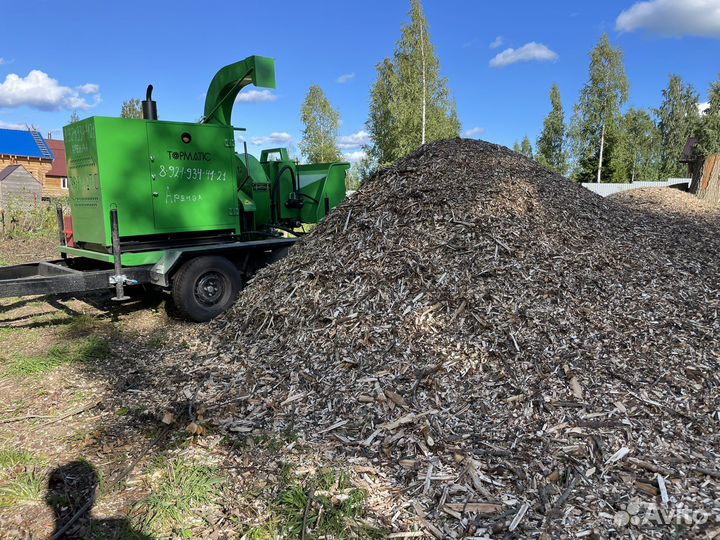 Измельчитель веток, дробилка, мульчер