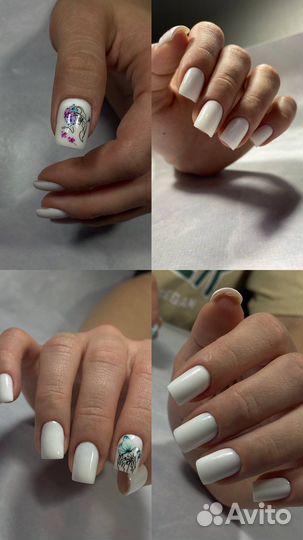 Маникюр гель-лак Педикюр Куюки