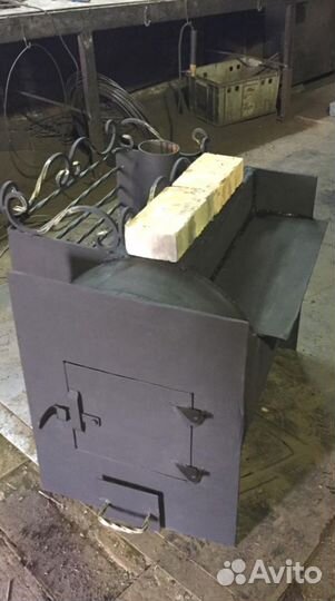 Печь на три помещения