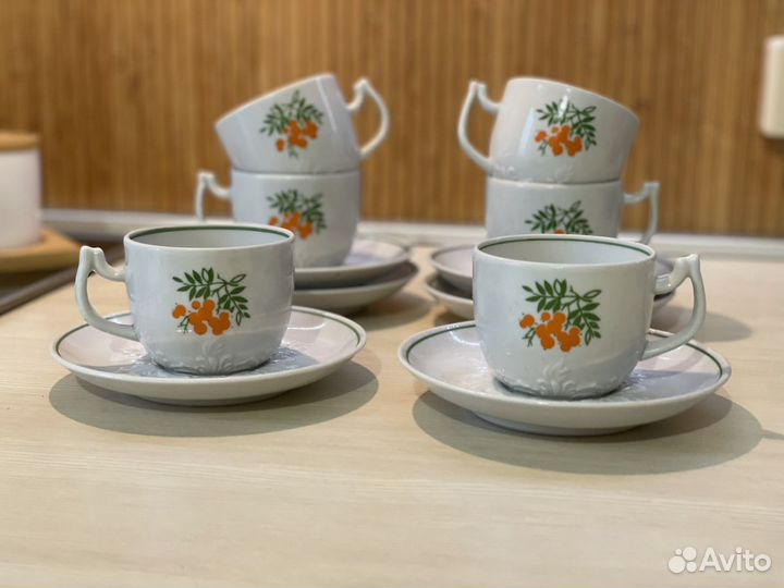 Кофейный сервиз СССР вербилки