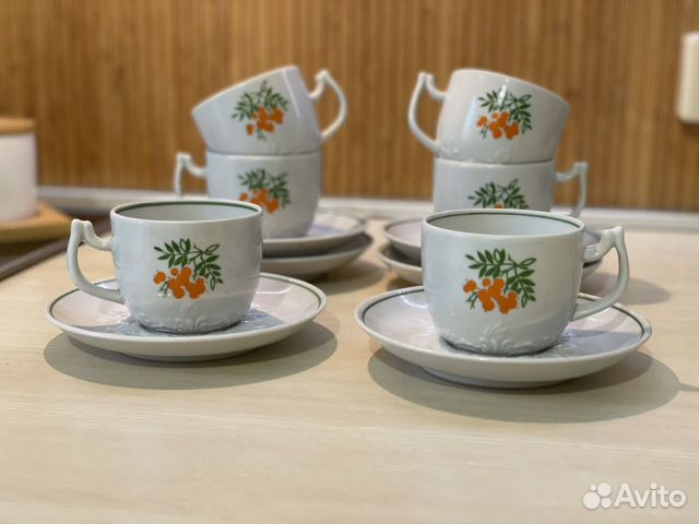 Кофейный сервиз СССР вербилки