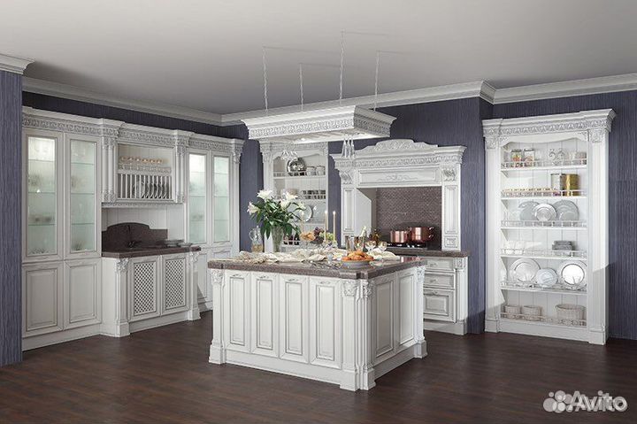 Кухни в дворцовом стиле
