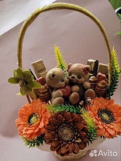 Яркая композиция из мыльной основы