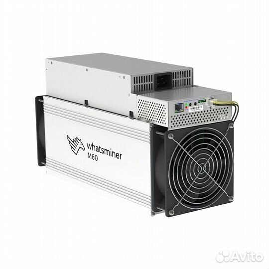 Майнер Whatsminer M60S 190 th/s