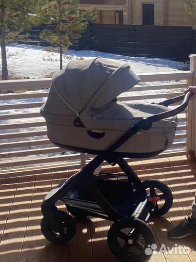 Коляска stokke trailz 2 в 1 в эксклюзивном цвете