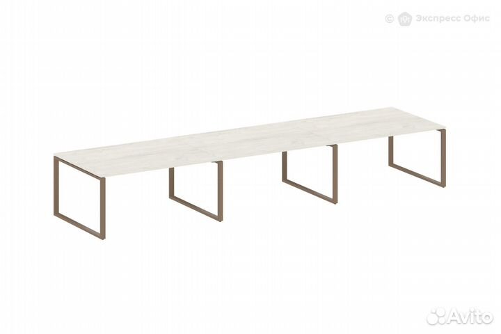 Стол для переговоров (3 столешницы) Metal system s