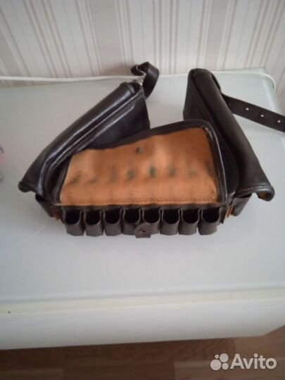 Ремень патронташ СССР 12 калибр 24 патрона