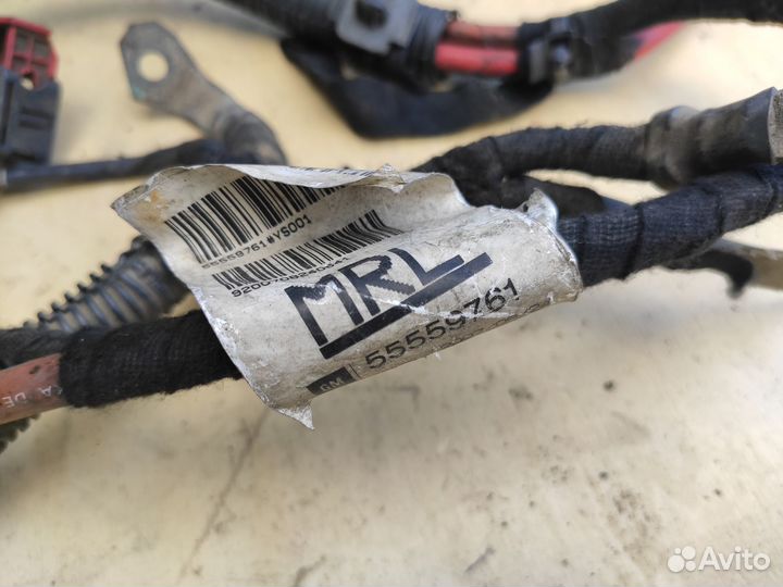 Коса силовая акб Z16XE1 на Opel Zafira B