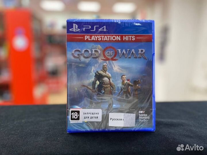 Диск PS4 God Of War 4 RUS SUB