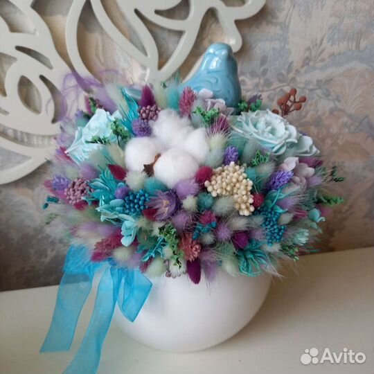 Подарок эко букет стабилизированные композиция