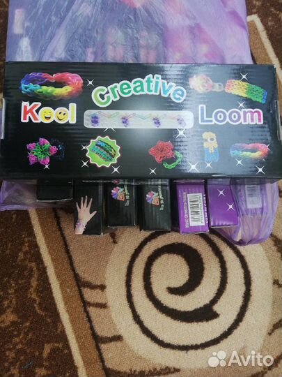 Резиночки для плетения, набор