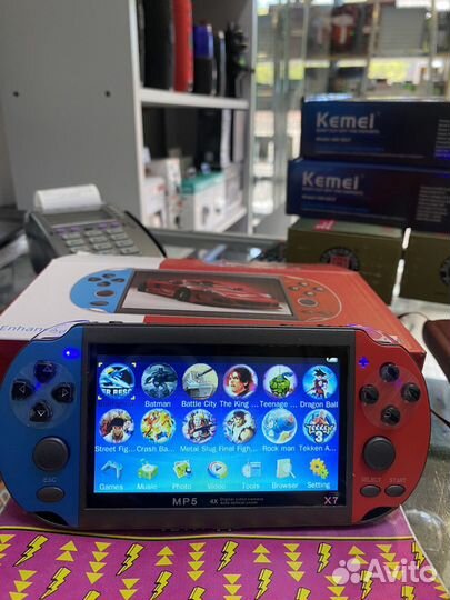 Портативная игровая консоль X7