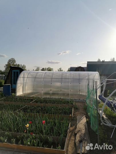 Теплица из поликарбоната усиленная