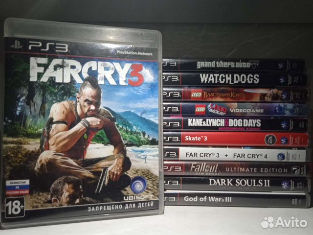 Много игр ps3