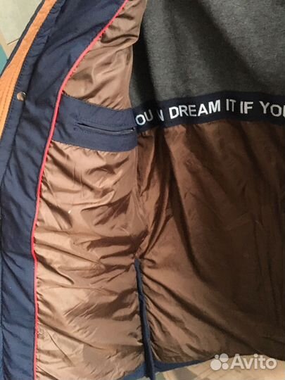 Куртка кожаная мужская зимняя 52