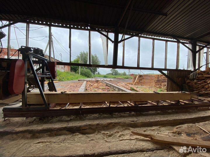 Ленточная пилорама бу