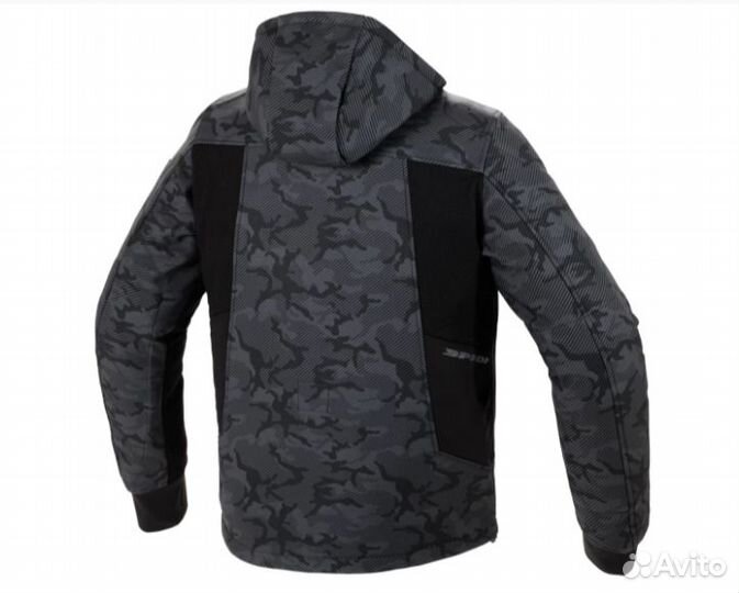Мотокуртка spidi hoodie armor EVO Black Camouflage