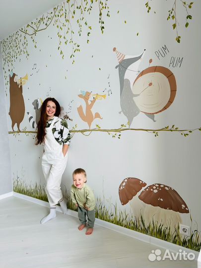 Роспись стен