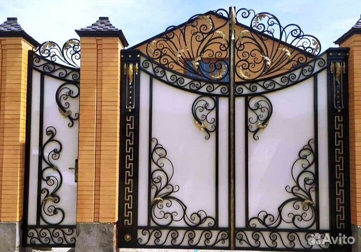 Кованые ворота