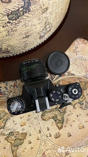 Фотоаппарат Зенит ет с объективом Гелиос 44-2