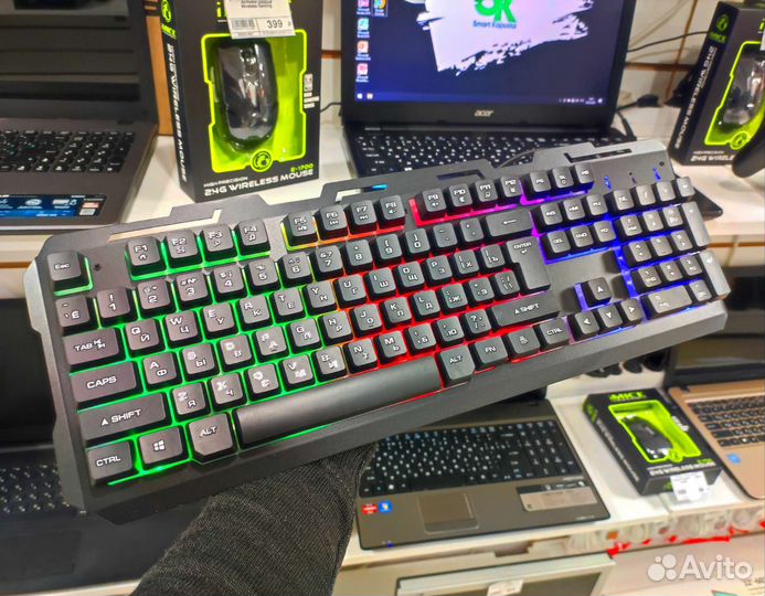 Игровая клавиатура с подсветкой прм1