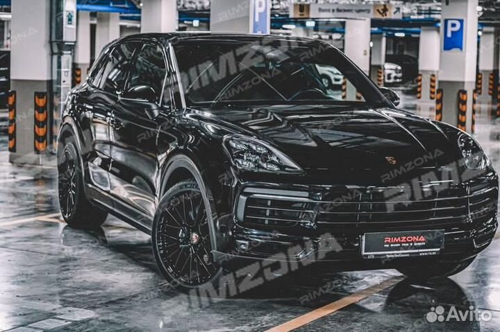 Кованный диск в стиле Porsche Cayenne R21 5x130 ET