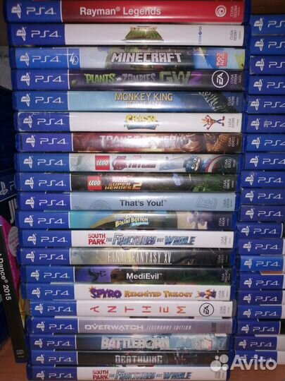 Диски игры для PS4