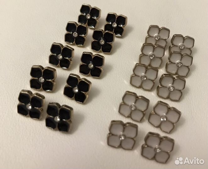 Пуговицы металлические для блузки 11 мм