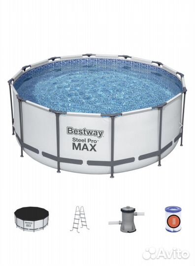 Каркасный бассейн 366на122 с бесплатной доставкой