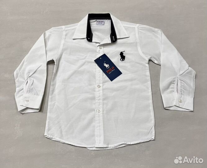 Рубашка школьная для мальчиков