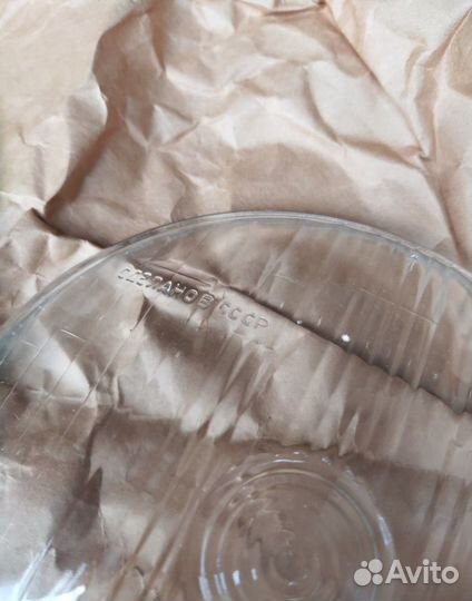 Стекла на фары ваз 2106 СССР сост. идеал