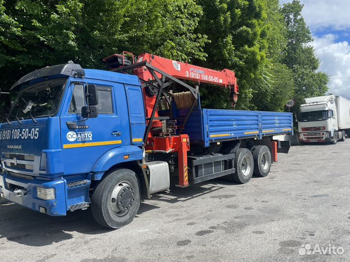 КАМАЗ 65115 с КМУ, 2021