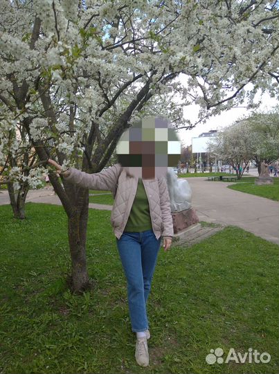 Куртка бомбер весенняя 46