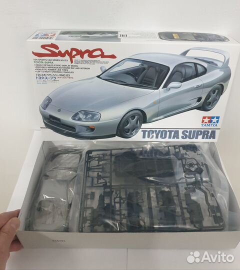 Код 24123, 1/24 автомобиль Toyota Supra