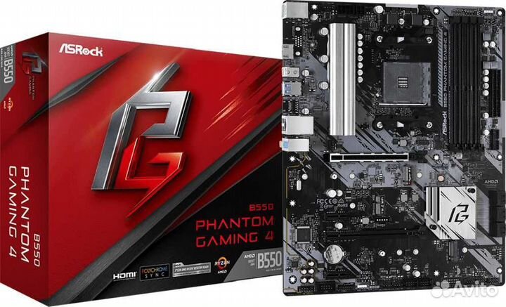 ASRock B550 Pro4+B550 Phantom Gaming 4+B450M Pro4