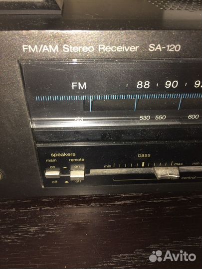 Technics fm am stereo resirver