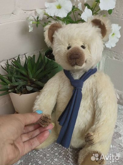 Медведь Тедди Ручная Работа Интерьерная Игрушка