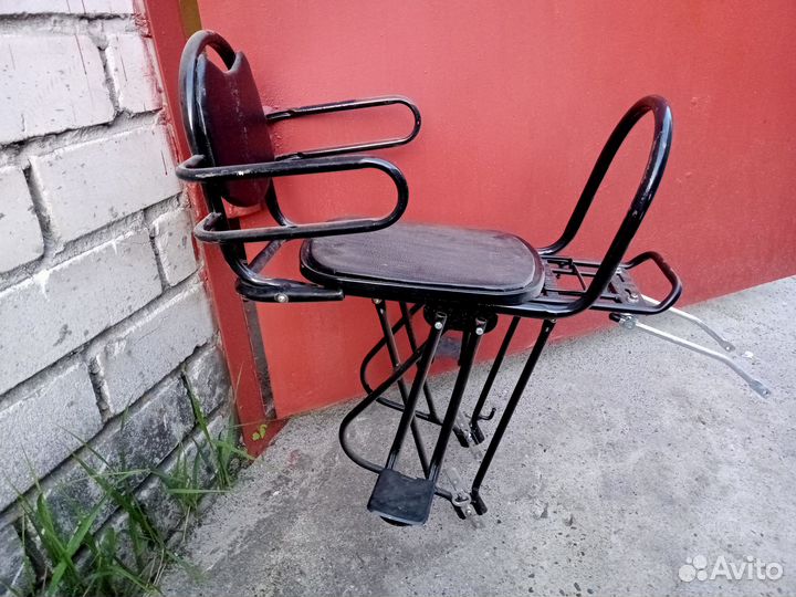 Детская сидушка на взрослый велосипед