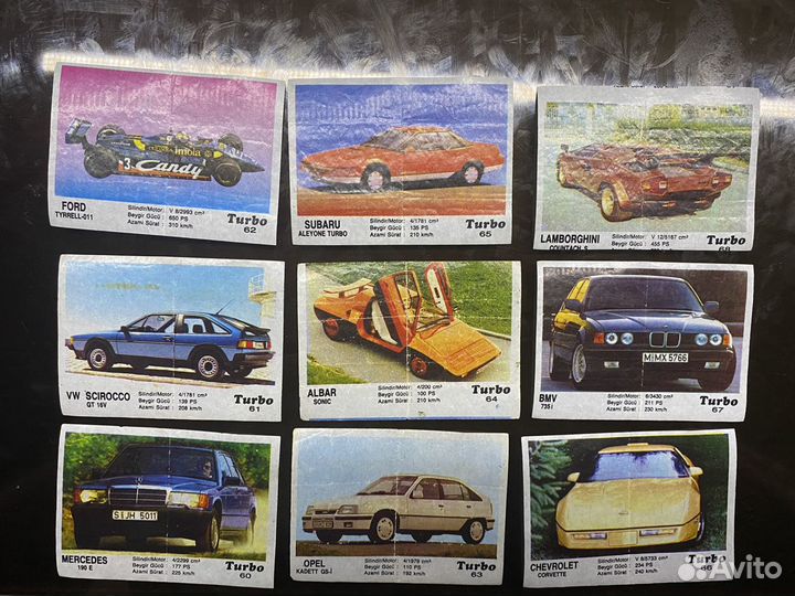 Вкладыши turbo black 51-120