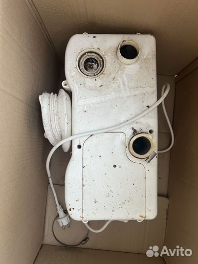 Туалетный насос измельчитель jemix stp-100 lux