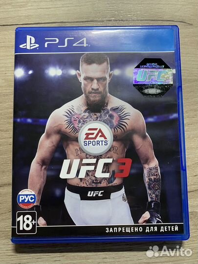 Игра UFC 3 для PS4