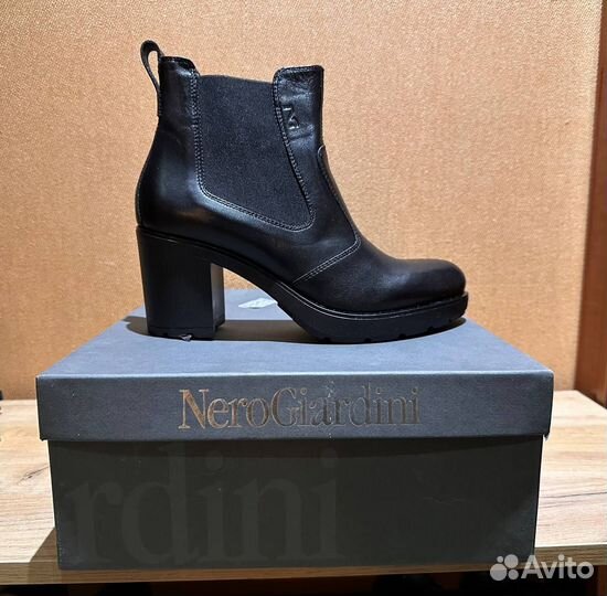 Ботильоны жен. nero giardini Италия