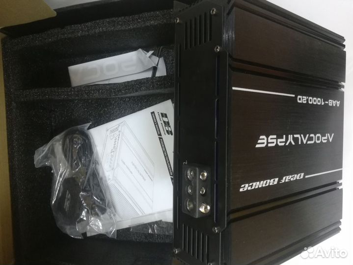 Усилитель Автомобильный Apocalypse AAB-1000.2D