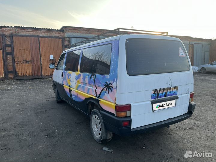 Volkswagen Transporter 2.0 МТ, 1992, 450 000 км