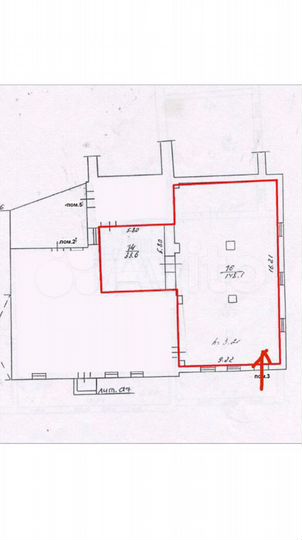 Свободного назначения, 180 м²