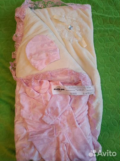 Конверт на выписку для девочки