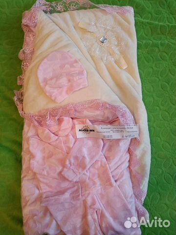 Конверт на выписку для девочки