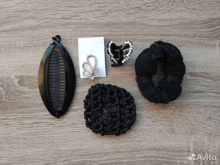 Бублик для волос заколки