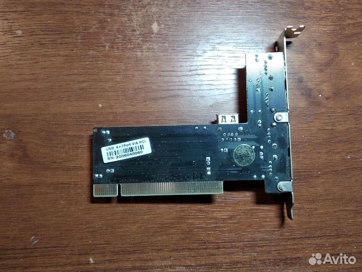 Контроллер USB 2.0 на 5 портов для ретро пк